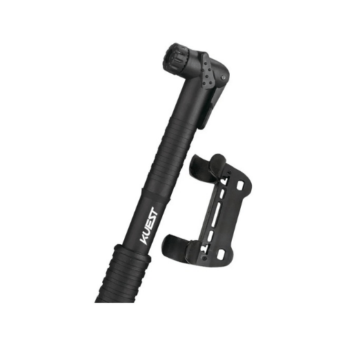 INFLADOR KUEST BIEN INFLADOR PORTATIL BICI KUEST MINI + SOPORTE + VÁLVULAS