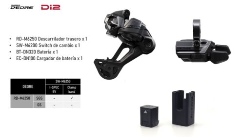 KIT ELECTRONICO KIT SHIMANO DEORE DI2 CAMBIO ELECTRONICO