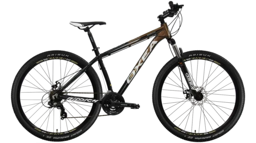 bronce-negro-blanco BICICLETA OXEA RIDDICH RODADO 29 21 VELOCIDADES SHIMANO TOURNEY