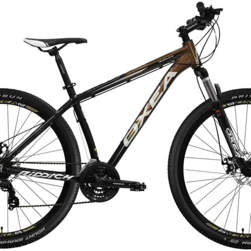 bronce-negro-blanco BICICLETA OXEA RIDDICH RODADO 29 21 VELOCIDADES SHIMANO TOURNEY