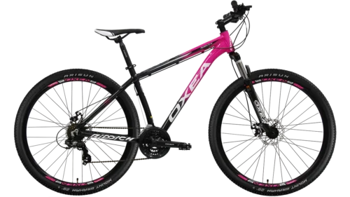 fucsia-negro-blanco BICICLETA OXEA RIDDICH RODADO 29 21 VELOCIDADES SHIMANO TOURNEY