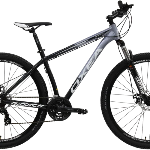 gris-negro-blanco BICICLETA OXEA RIDDICH RODADO 29 21 VELOCIDADES SHIMANO TOURNEY