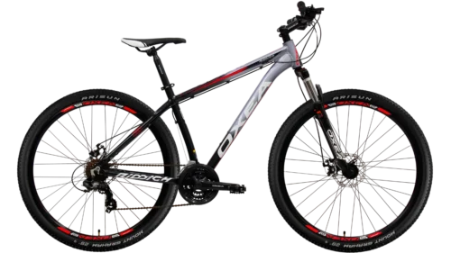 gris-negro-roja-blanco BICICLETA OXEA RIDDICH RODADO 29 21 VELOCIDADES SHIMANO TOURNEY