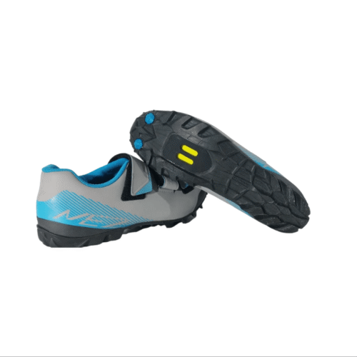 ZAPATILLAS CICLISMO MTB SHIMANO SH-ME200 GRIS-AZUL