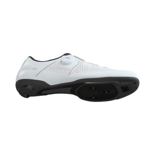 ZAPATILLAS CICLISMO RUTA SHIMANO RC302 T.43 BLANCAS BOA