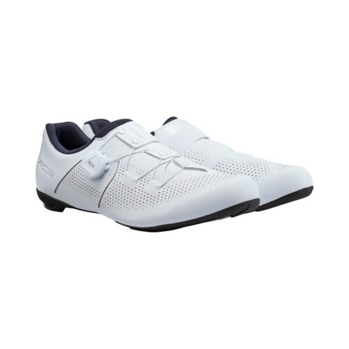 ZAPATILLAS CICLISMO RUTA SHIMANO RC302 T.43 BLANCAS BOA