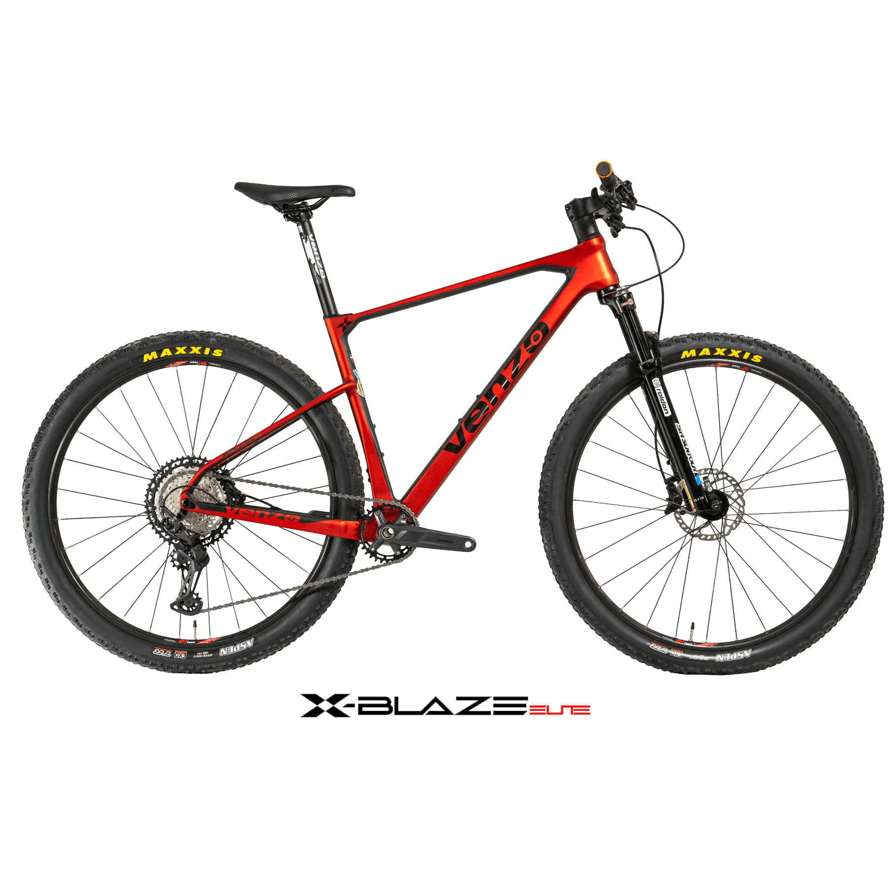 BICICLETA RODADO 29 VENZO X-BLAZE ELITE 2025 1X12 VEL. SHIMANO XT (CONSULTAR STOCK)