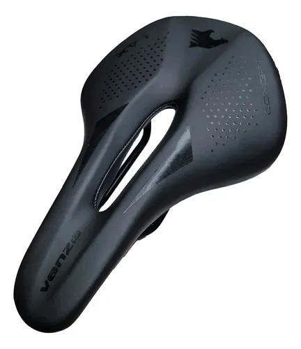 ASIENTO MTB VENZO LAX ANTIPROSTATICO NEGRO