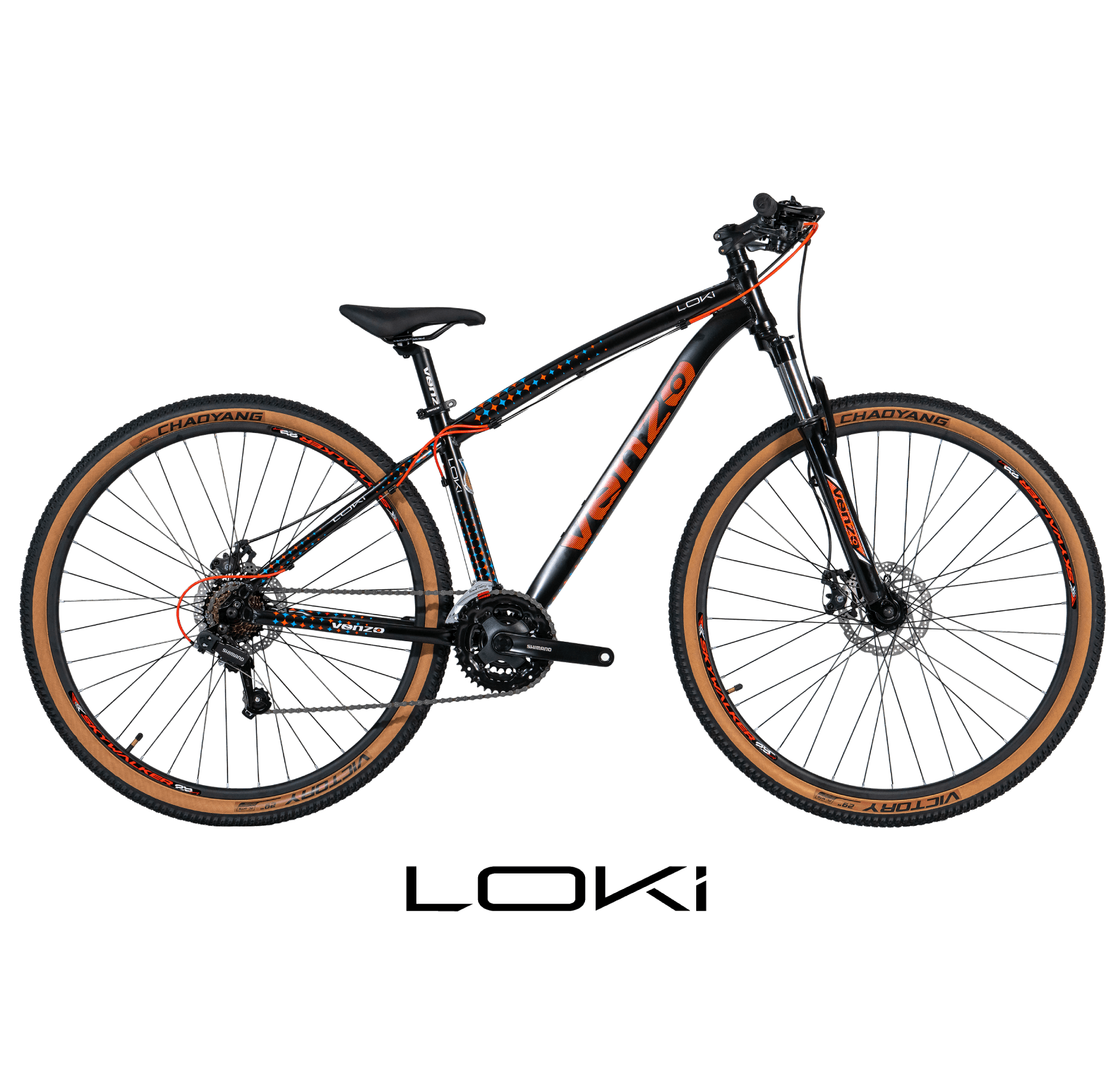 BICICLETA RODADO 29 VENZO LOKI 2025 FRENO MECANICO