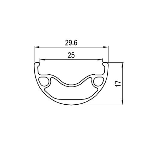 TAMAÑO LLANTA R29 ALEXRIMS DP25 32H V. FRANCESA DISC NG TUBELESS