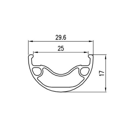 TAMAÑO LLANTA R29 ALEXRIMS DP25 32H V. FRANCESA DISC NG TUBELESS